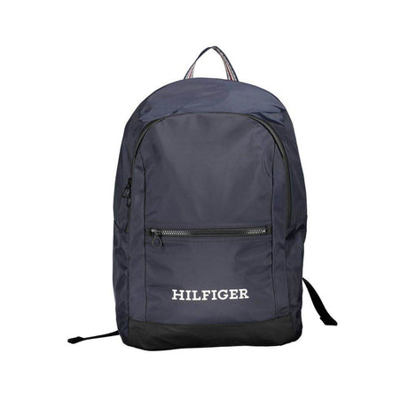 Tommy Hilfiger Blue Polyester Backpack - Hilstor