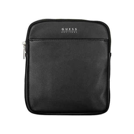 Guess Jeans Black Polyethylene Shoulder Bag - Hilstor