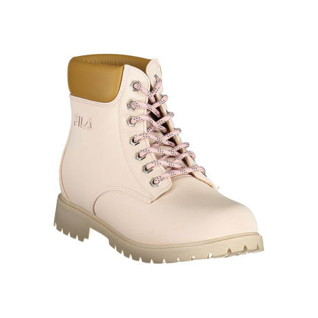 Fila Pink Polyester Women Boot - Hilstor