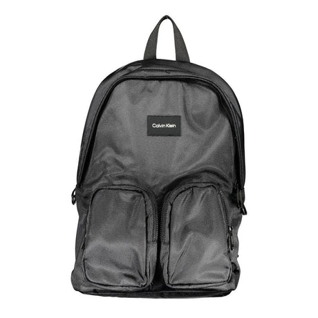 Calvin Klein Black Polyester Backpack - Hilstor
