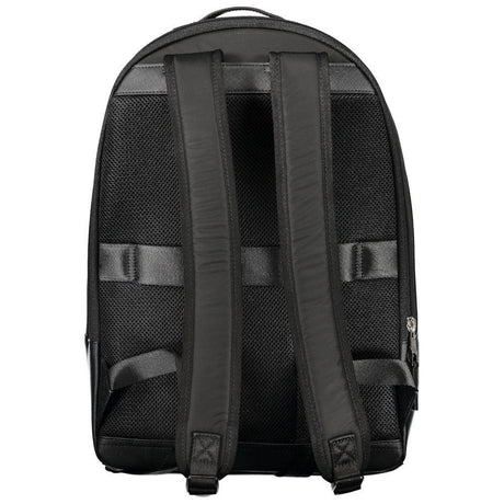 Tommy Hilfiger Black Polyester Backpack - Hilstor