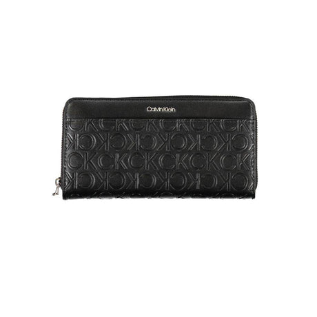 Calvin Klein Black Polyester Wallet - Hilstor