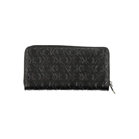Calvin Klein Black Polyester Wallet - Hilstor
