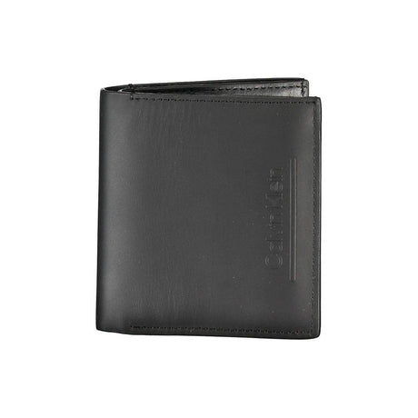 Calvin Klein Black Leather Wallet - Hilstor