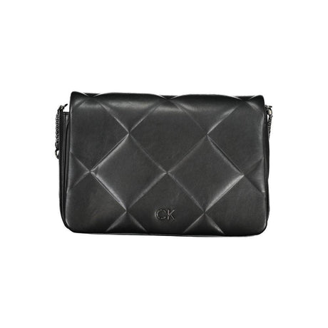 Calvin Klein Black Polyester Handbag - Hilstor