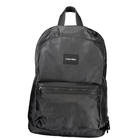 Calvin Klein Black Polyester Backpack - Hilstor