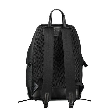 Calvin Klein Black Polyester Backpack - Hilstor