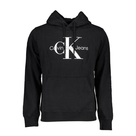 Calvin Klein Black Cotton Men Sweater - Hilstor