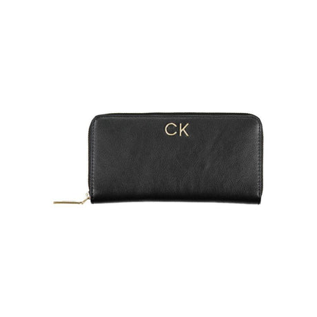Calvin Klein Black Polyester Wallet - Hilstor