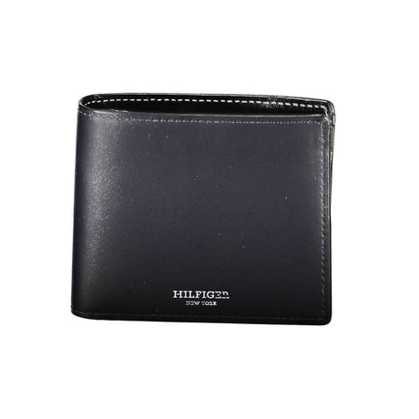 Tommy Hilfiger Blue Leather Wallet - Hilstor