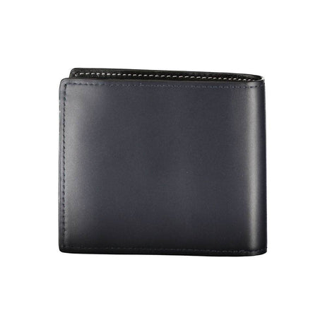 Tommy Hilfiger Blue Leather Wallet - Hilstor