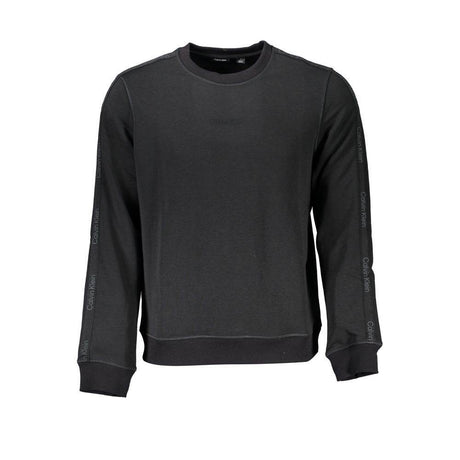 Calvin Klein Black Polyester Men Sweater - Hilstor