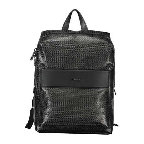 Calvin Klein Black Polyester Backpack - Hilstor