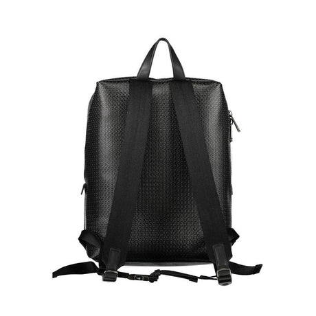 Calvin Klein Black Polyester Backpack - Hilstor