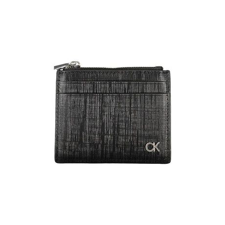 Calvin Klein Black Leather Wallet - Hilstor