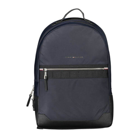 Tommy Hilfiger Blue Polyester Backpack - Hilstor