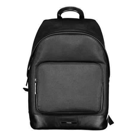 Calvin Klein Black Polyester Backpack - Hilstor
