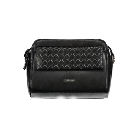 Calvin Klein Black Polyester Handbag - Hilstor