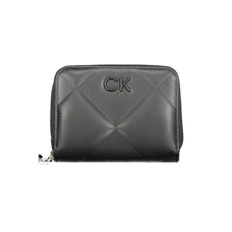 Calvin Klein Black Polyester Wallet - Hilstor