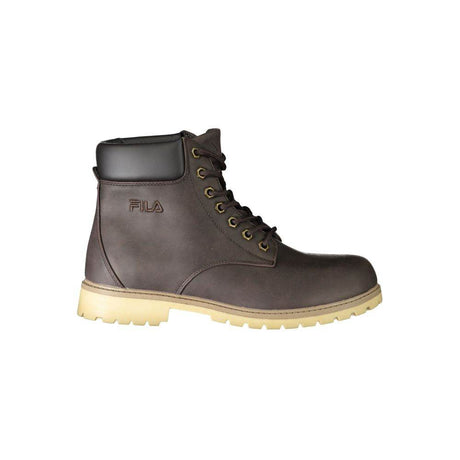 Fila Brown Polyester Men Boot - Hilstor