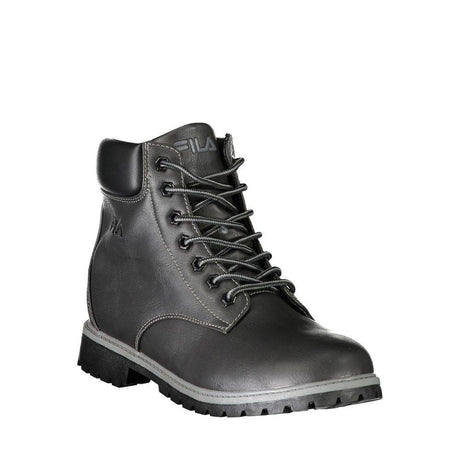Fila Black Polyester Men Boot - Hilstor