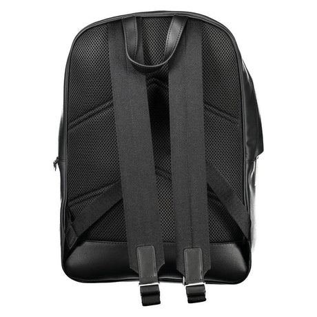 Calvin Klein Black Polyester Backpack - Hilstor