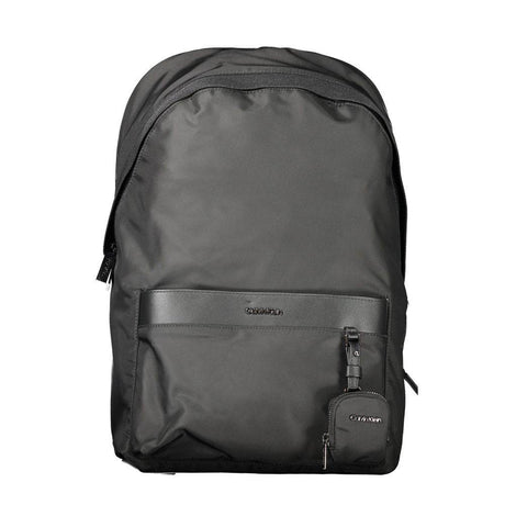 Calvin Klein Black Polyester Backpack - Hilstor