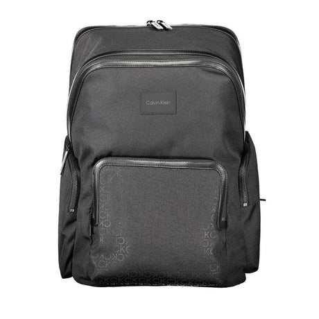 Calvin Klein Black Polyester Backpack - Hilstor
