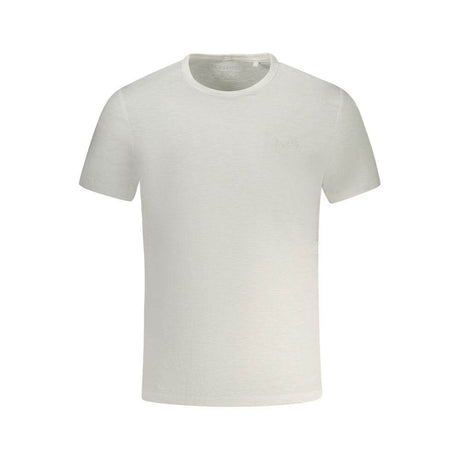 Guess Jeans White Cotton T-Shirt - Hilstor
