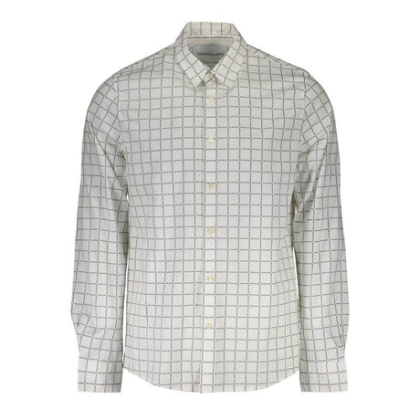Calvin Klein White Cotton Shirt - Hilstor