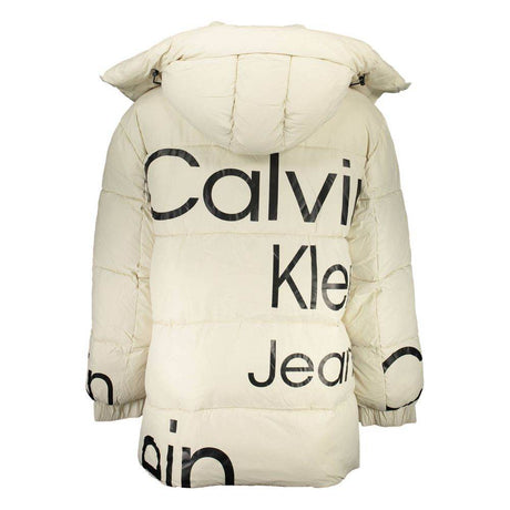 Calvin Klein Beige Polyester Men Jacket - Hilstor