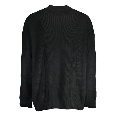 Calvin Klein Black Cotton Sweater - Hilstor