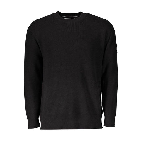 Calvin Klein Black Cotton Sweater - Hilstor