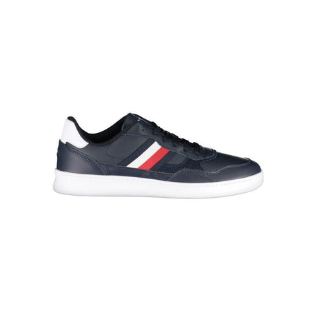 Tommy Hilfiger Blue Polyester Sneaker - Hilstor