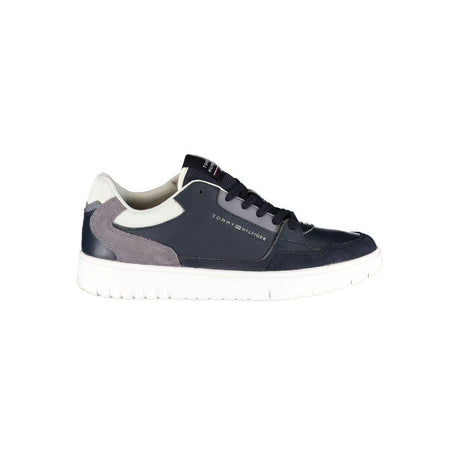 Tommy Hilfiger Blue Polyester Sneaker - Hilstor