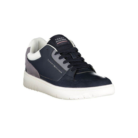 Tommy Hilfiger Blue Polyester Sneaker - Hilstor