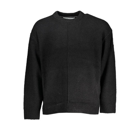 Calvin Klein Black Cotton Sweater - Hilstor