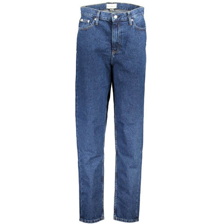 Calvin Klein Blue Cotton Jeans Denim - Hilstor