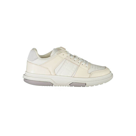 Tommy Hilfiger White Polyester Sneaker - Hilstor