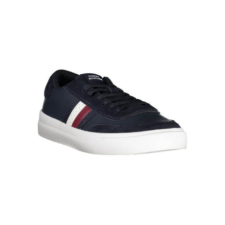Tommy Hilfiger Blue Polyester Sneaker - Hilstor