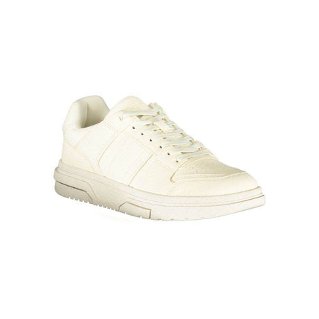 Tommy Hilfiger White Polyester Sneaker - Hilstor