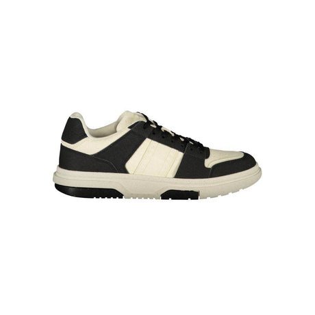 Tommy Hilfiger Black Polyester Sneaker - Hilstor