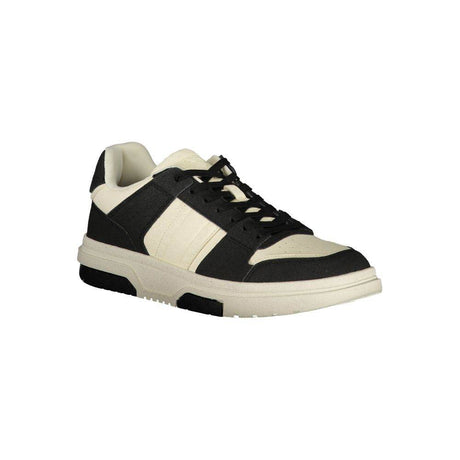 Tommy Hilfiger Black Polyester Sneaker - Hilstor