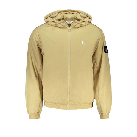 Calvin Klein Beige Recycled Polyester Men Jacket - Hilstor