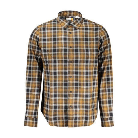 Timberland Brown Cotton Shirt - Hilstor
