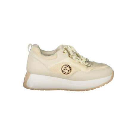 Laura Biagiotti Beige Polyethylene Sneaker - Hilstor