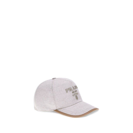 Prada Logoed Baseball Hat - Hilstor