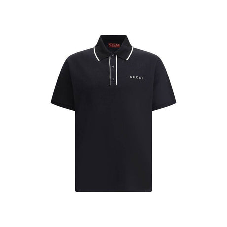 Gucci Logoed Polo Shirt - Hilstor