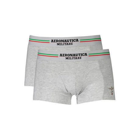 Aeronautica Militare Gray Cotton Underwear - Hilstor