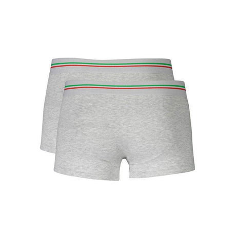 Aeronautica Militare Gray Cotton Underwear - Hilstor
